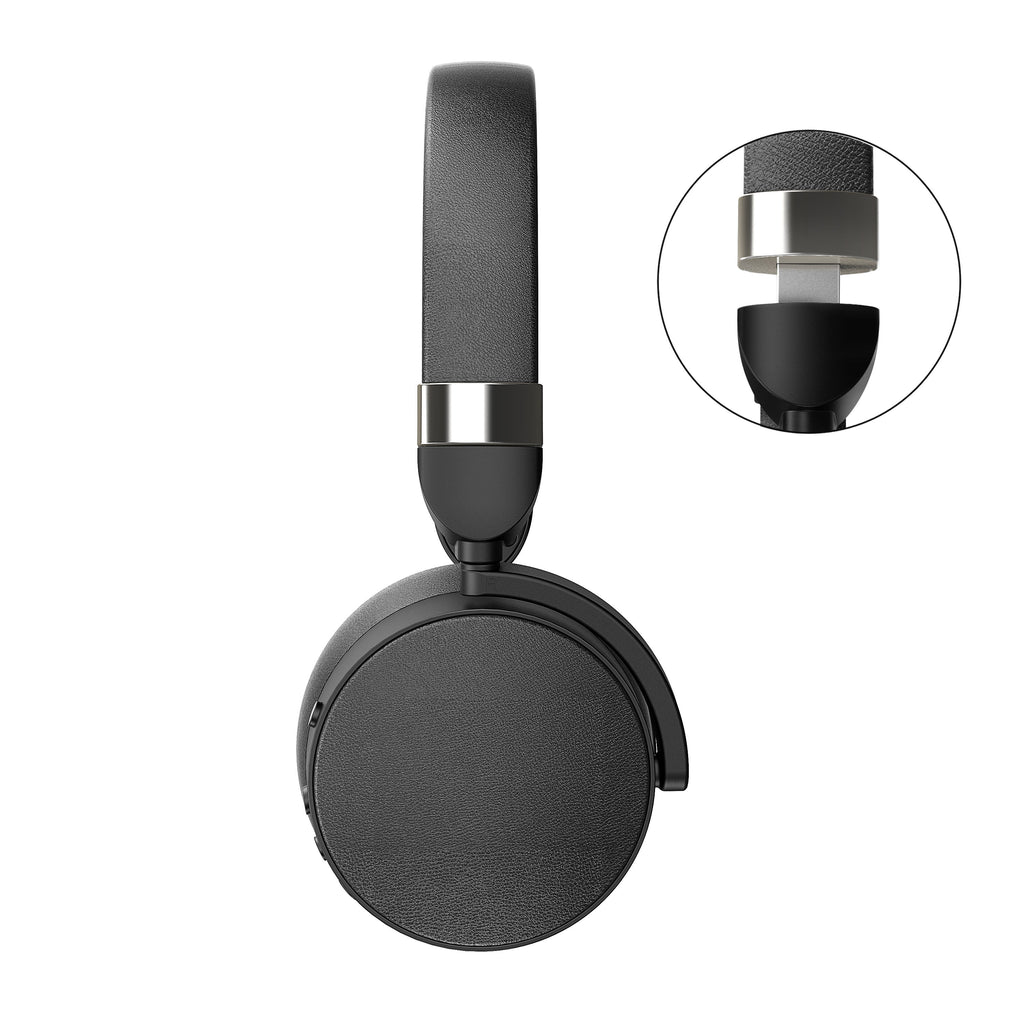 Over-ear ANC Bluetooth Headphone, -25dB Active Noise Cancelling HiFi Bass Wireless Headset