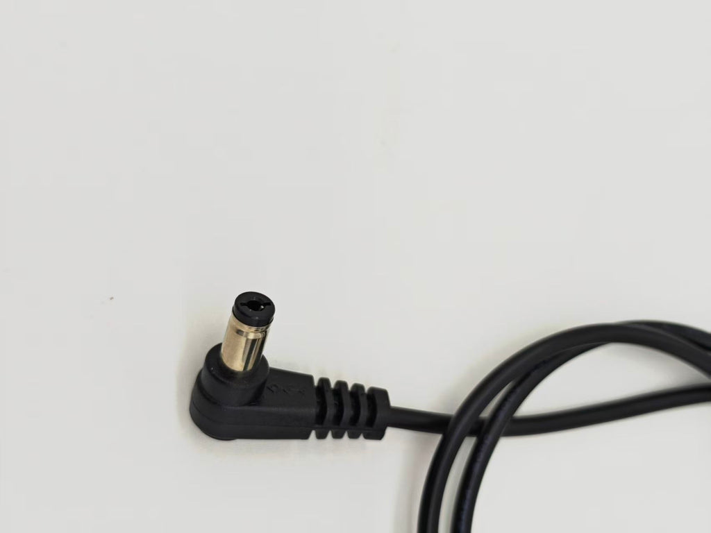 Right Angle USB-A to DC5521 Power Cable, USB2.0 PVC Sheath DC Charging Cord