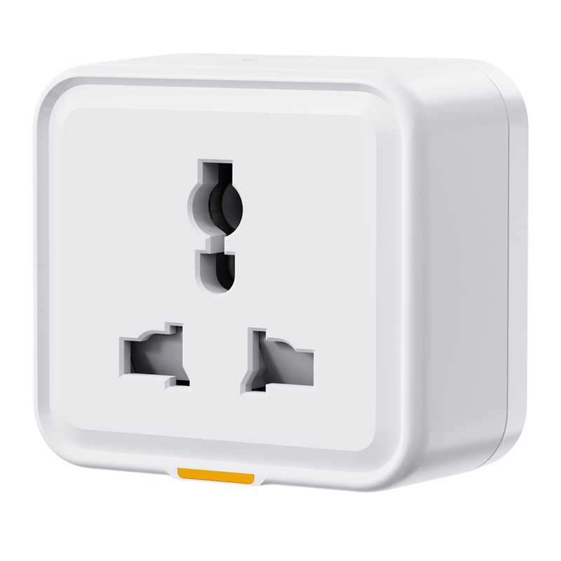 16A WiFi Universal Travel Smart Plug with Type-C Port, Multi-standard Travel Adapter Socket