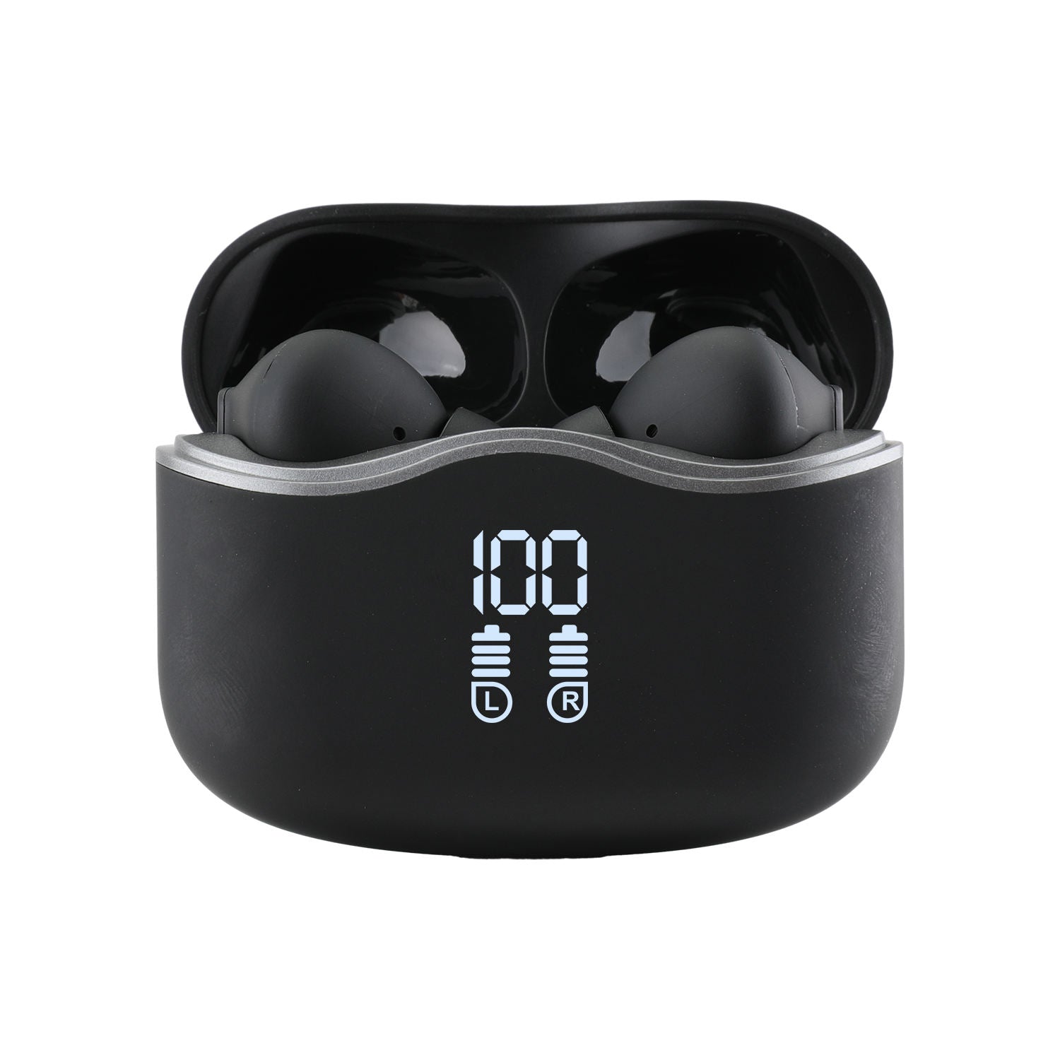 6-Mic ANC+ENC TWS In-ear Bluetooth Earbuds with LED Digital Power Display, Bluetooth 5.3 Wireless Headphones