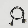 Right Angle USB-A to DC5521 Power Cable, USB2.0 PVC Sheath DC Charging Cord