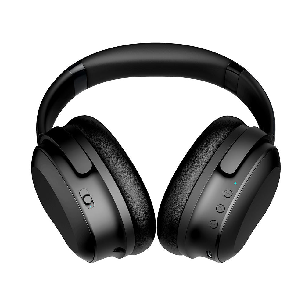 Bluetooth 5.4 Over-ear Wireless Gaming Headset with ANC Active Noise Cancellation & LED Indicator