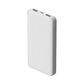 10000mAh Ultra-thin Portable Power Bank, PD Fast Charging Dual USB + Type-C Output Powerbank with LED Indicator