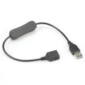 USB2.0 Male to Female Extension Cable with Inline On/Off Switch, PVC Jacket Pure Copper USB Data & Charging Cord