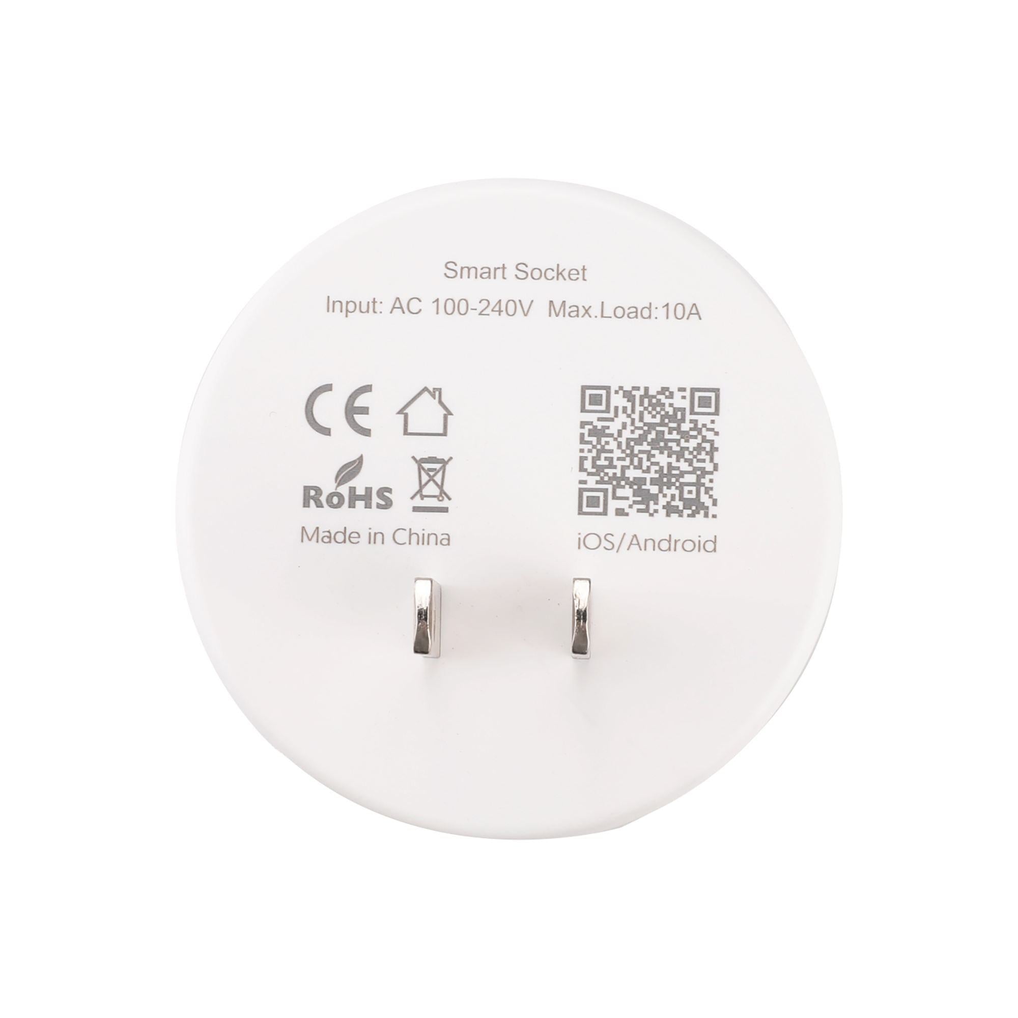WiFi Universal Smart Plug, APP Voice Control & Timing Smart Socket