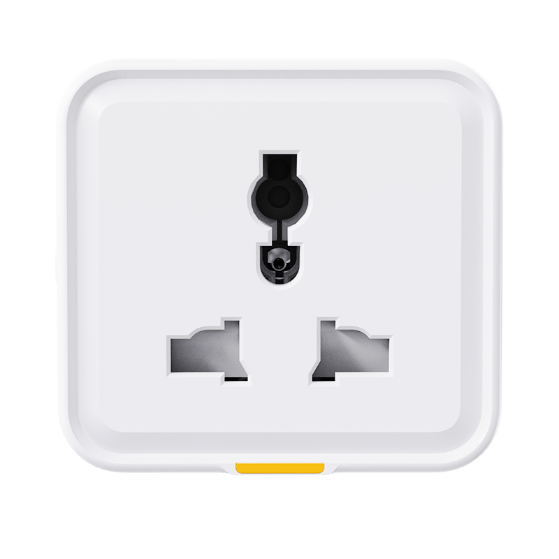 16A WiFi Universal Travel Smart Plug with Type-C Port, Multi-standard Travel Adapter Socket