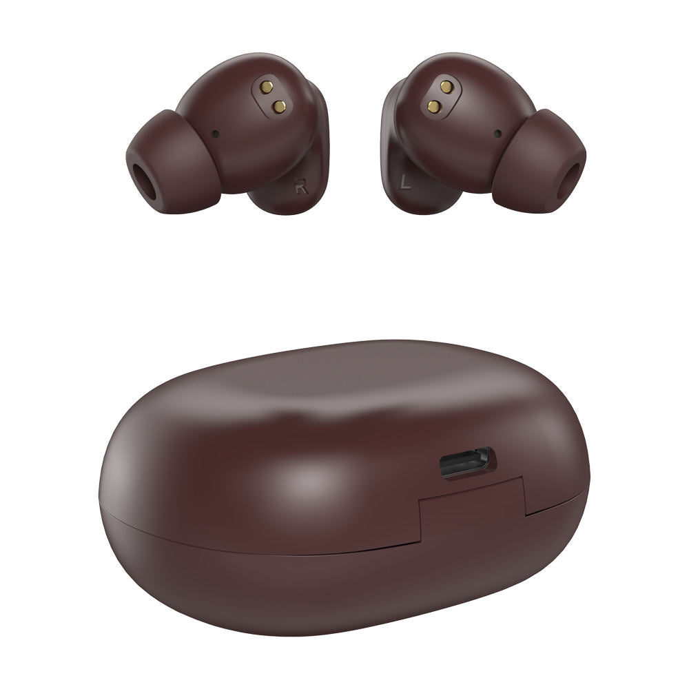 Bluetooth 5.3 ANC TWS In-ear Earbuds with AAC Audio, IPX4 Waterproof HiFi Wireless Earphones