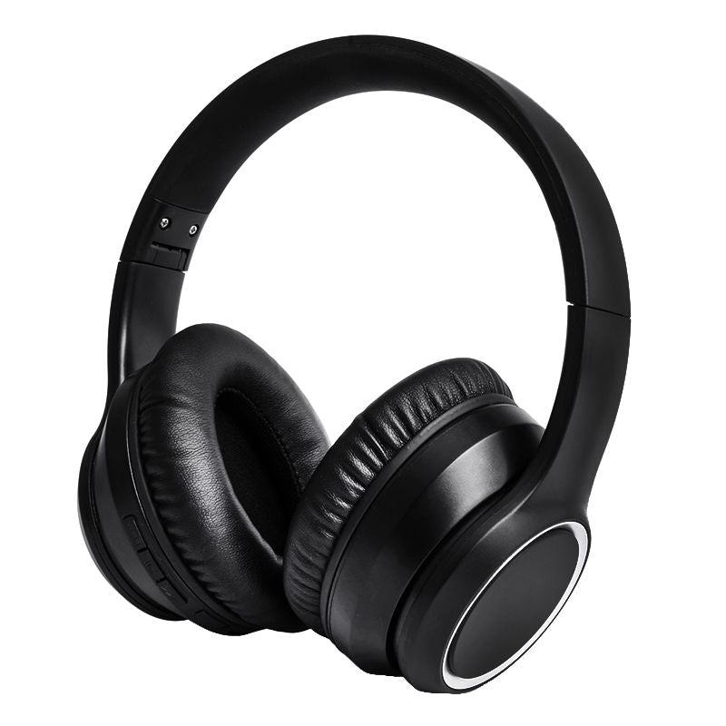 ANC Active Noise Cancelling Bluetooth Headphone, Foldable Over-ear Wireless Headset with 40mm Driver