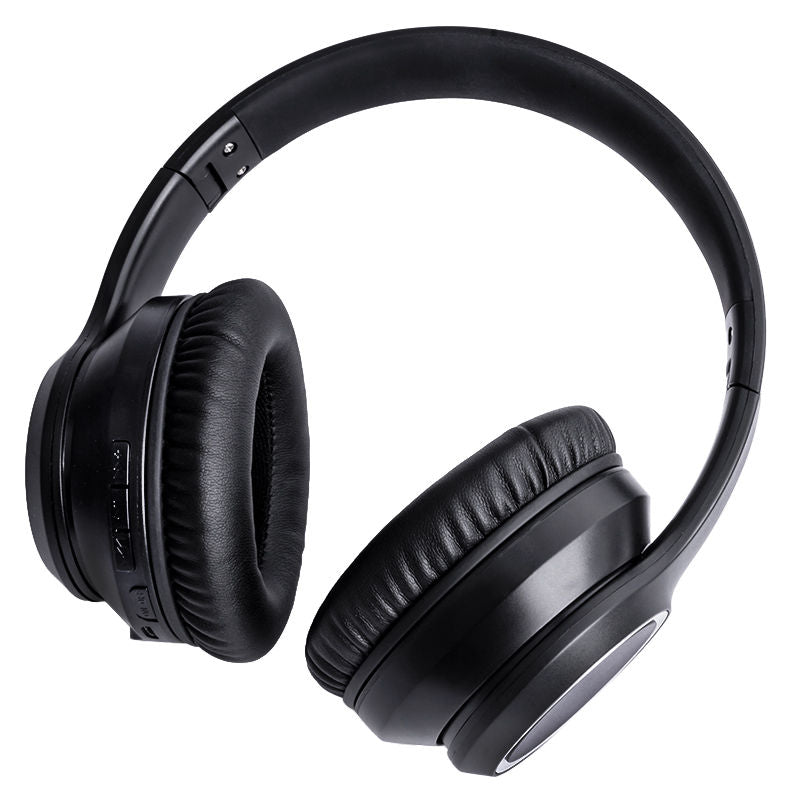 ANC Active Noise Cancelling Bluetooth Headphone, Foldable Over-ear Wireless Headset with 40mm Driver