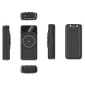 20000mAh Portable Wireless Power Bank, 22.5W PD Fast Charging Powerbank with LED Digital Display & Built-in Cables