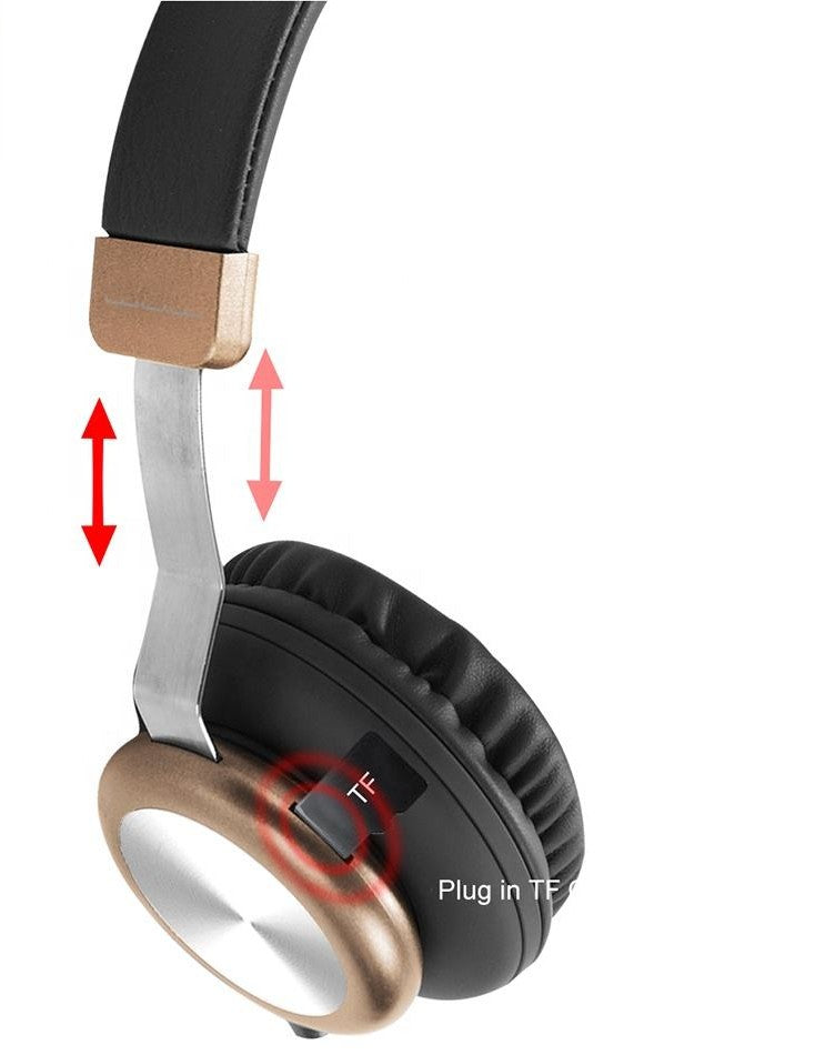 BT5.0 Wireless Over-ear Headphone IPX3 Waterproof Foldable Gaming Headset