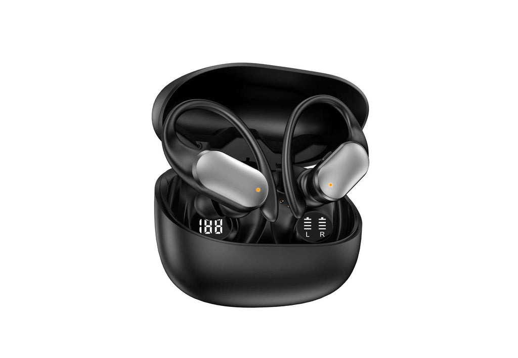 Ear-hook TWS Bluetooth Earbuds Bluetooth 5.4 Digital Display Stereo Wireless Earphones