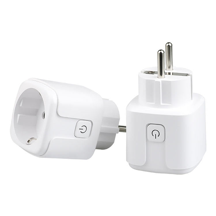 16A EU Standard WiFi Smart Plug, Remote Control Timer & Power Monitoring Smart Socket