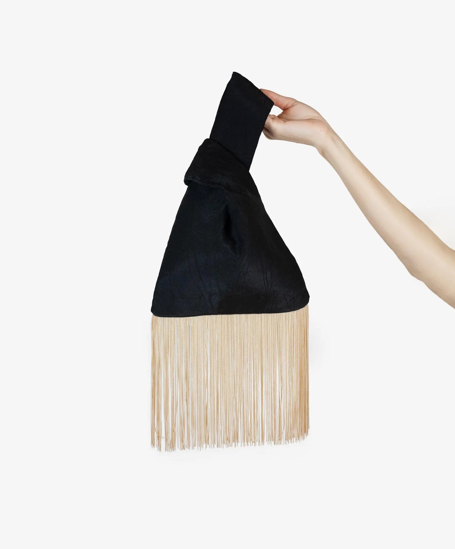 Handmade Fringe Knotted Wrist Party Bag