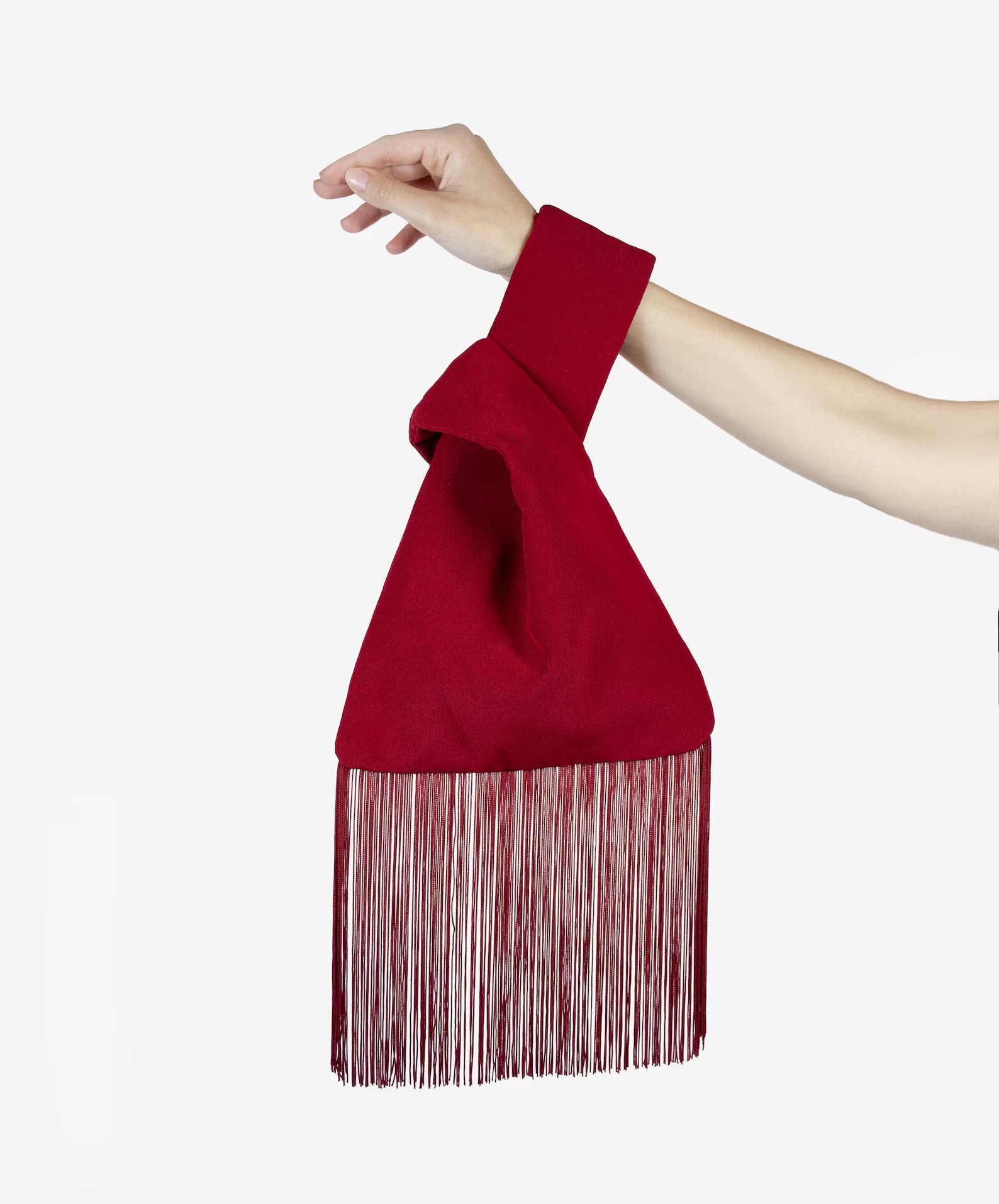 Handmade Fringe Knotted Wrist Party Bag